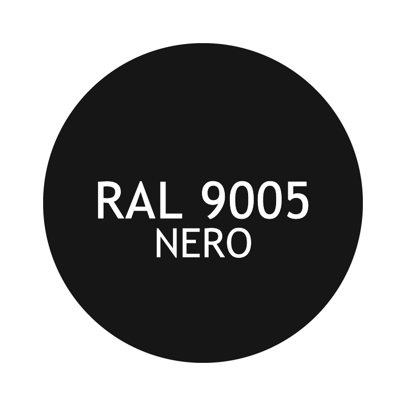 Zwart RAL 9005